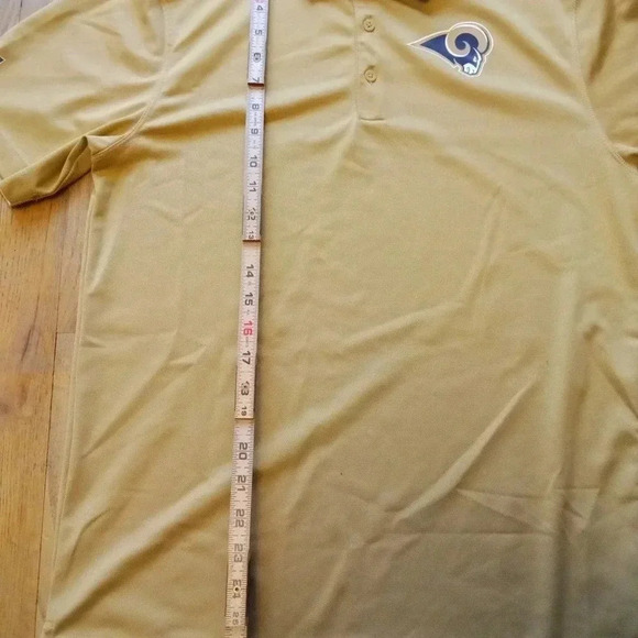 Nike On Field St.Louis Rams NFL Men's Polo Small LA Rams - Picture 4 of 9